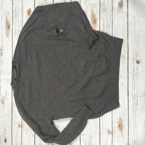 William Kasper California Gray Cashmere Sweater Men's L